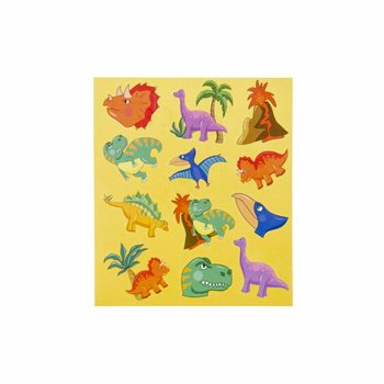 FUN STICKERS &ndash; MODEL: DINOSAURUS (120 ks)