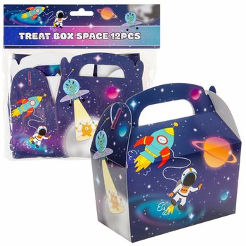 Darčeková krabička Vesmír / SPACE 12x12.5x6 cm (12 ks)