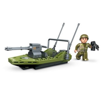 MEGA BLOKS 2410 - VOJENSK&Yacute; R&Yacute;CHLY ČLN STEALTH (2 ks)