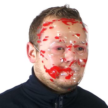 KRVAV&Aacute; MASKA NA TV&Aacute;R (12 ks)