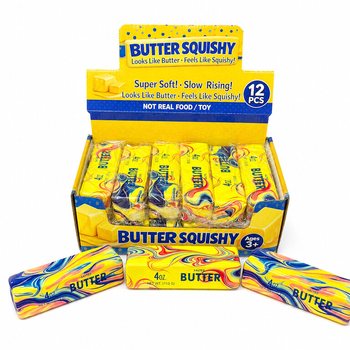 RAGE - SQUISHY BUTTER / MASLO - MODEL: TIE DYE - SLOW RISING - Rozm. 13x4x4 cm - V DISPLAYI (12 ks)