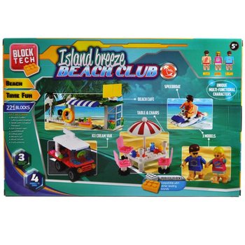 VEĽK&Aacute; STAVEBNICA KOCKY BEACH CLUB - 221 DIELOV (2 ks)