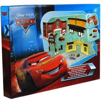 DISNEY CARS - MEGA VEĽK&Aacute; DREVEN&Aacute; SADA "VYROB SI VLASTN&Uacute; CARS SADU"