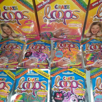 CRAZE LOOPS LOOM - BLINDBAGS - V DISPLEJI (12 kusov)