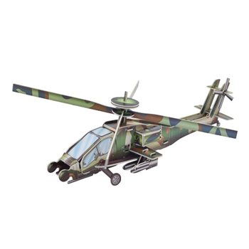 Veľk&eacute; 3D puzzle &ndash; Vrtuľn&iacute;k Apache (3 ks)