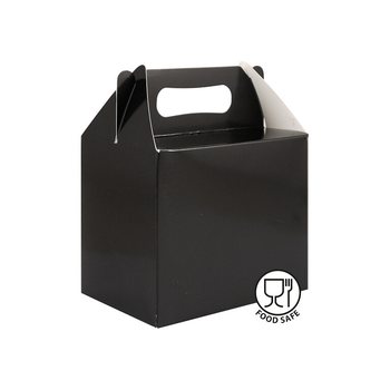 Krabičky na Výslužky a Darčeky Čierne 14x9.5x12 cm (12 ks)