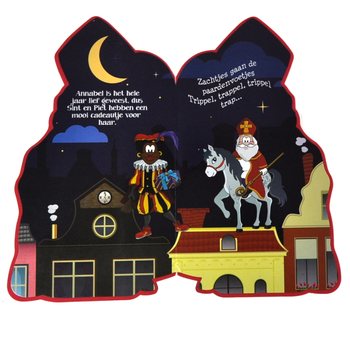 Veľk&aacute; penov&aacute; kniha Sinterklaas 30 cm (3 ks)