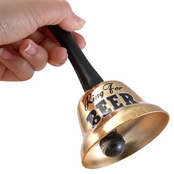 Zvonček &bdquo;Ring for a Beer&ldquo; v darčekovom balen&iacute; (2 ks)