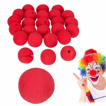 ČERVEN&Eacute; PENOV&Eacute; KLAUNSK&Eacute; NOSY (100 ks)