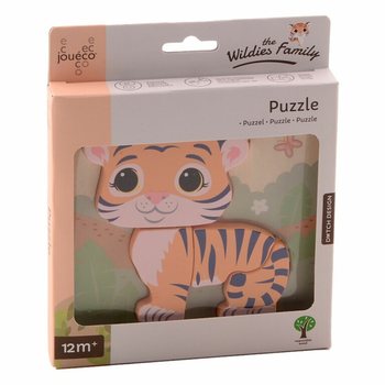 JOUECO - THE WILDIES FAMILY MIX DREVEN&Eacute; PUZZLE - Od 12 mesiacov (12 ks)