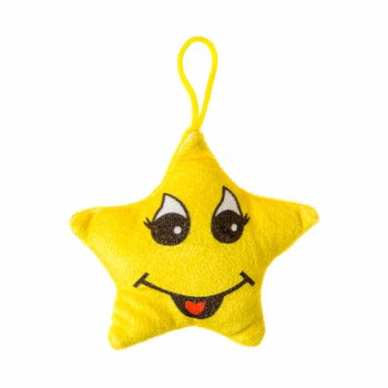 VESEL&Eacute; PLY&Scaron;OV&Eacute; HVIEZDIČKY - 12 cm (24 ks)