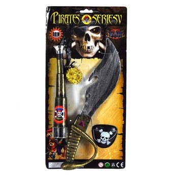Pir&aacute;tska S&uacute;prava na Karte - Model 1 (6 ks)