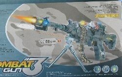 Detsk&yacute; samopal Combat so svetlom a zvukom - 56 cm
