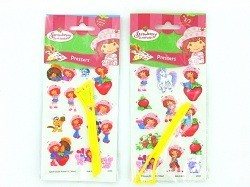 Prepisovacie obtlačky / Transferov&eacute; n&aacute;lepky Strawberry Shortcake (24 ks)