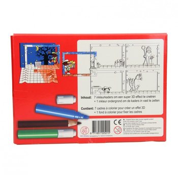 Sinterklaas / Mikul&aacute;&scaron;ske 3D Tvoriv&eacute; Okienko (12 ks)