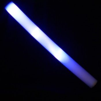 LED Penov&aacute; Tyčinka Modr&aacute; - Party Stick (24 ks)