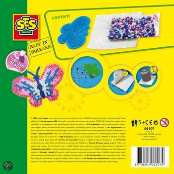 SES Zažehľovacie kor&aacute;lky mot&yacute;le (1 ks)