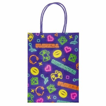 Papierov&aacute; Darčekov&aacute; Ta&scaron;ka Gamer - 16x9x22 cm (12 ks)
