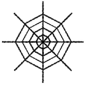 VEĽKÁ PAVUČINA 70 CM (4 ks)