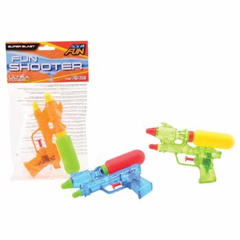 AQUA FUN - Vodn&eacute; pi&scaron;tole, 16 cm - Na karte s ve&scaron;iakom (12 ks)