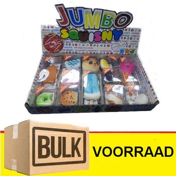 *** VEĽKOOBCHODN&Aacute; PONUKA *** JUMBO SQUISHY v Displayi (288 ks) - HIT!