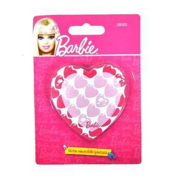 BARBIE Z&Aacute;PISN&Iacute;K VO TVARE SRDCA NA KARTE (6 ks)