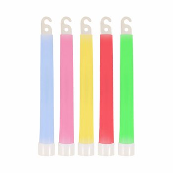 SVIETIACE TYČINKY GLOW STICK - 15CM SO ŠNÚRKOU - MIX FARIEB (25 ks)