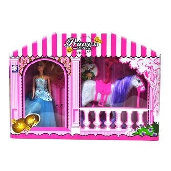 Set Princezn&aacute; s Koňom (2 ks)