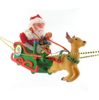 SANTA CLAUS NA S&Aacute;NIACH S HUDBOU (2ks)