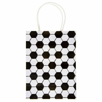 Papierov&eacute; darčekov&eacute; ta&scaron;ky Futbal 16x9x22 cm (12 kusov)