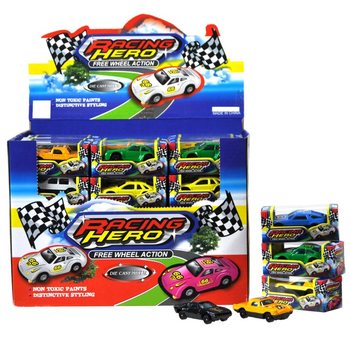 Kovov&eacute; aut&iacute;čka Die-Cast v displeji (60 ks)