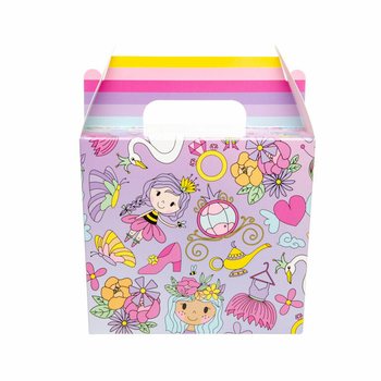 Krabička na menu / Darčekov&aacute; krabička Princezn&eacute; 14x10x17 cm (12 ks)