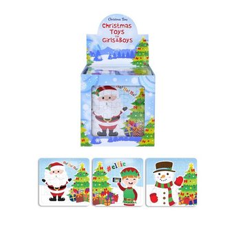 Vianočné puzzle - 13 x 12 cm - V displayi (108 ks)