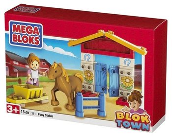 MEGABLOKS BLOK TOWN STAJŇA PRE PON&Iacute;KOV - 361 (2 ks)