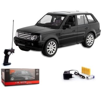 MEGA VEĽKÉ RÁDIOVO OVLÁDANÉ AUTO S OSVETLENÍM - ČIERNE