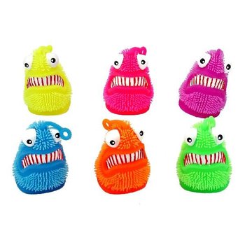 VEĽKÉ SVIETIACE PUFFER PRÍŠERKY SO SVETLOM Ø9,5CM (12 ks)