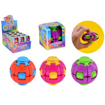 SPIN & POP FIDGET SPINNER LOPTIČKA - SPIN SHIFT BALL - V DISPLAYI (24 ks)