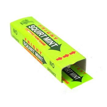 Smiffy's Žartovn&aacute; Vodn&aacute; Pi&scaron;toľ v tvare Žuvačky na Karte (24 ks)