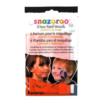 SNAZAROO - 6 &Scaron;abl&oacute;n na Maľovanie na Tv&aacute;r (12 ks)