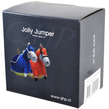 SK&Aacute;CACIA LOPTA KON&Iacute;K JOLLY JUMPER - MODR&Aacute;