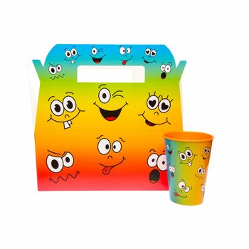 Detsk&yacute; J&iacute;deln&yacute; Box Smiley - 22,5 x 12 x 9,5 cm (24 ks)