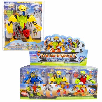 THUNDERBOLT ROBOT WARRIOR AKČNÁ FIGÚRKA V DISPLEJI (12 kusov)
