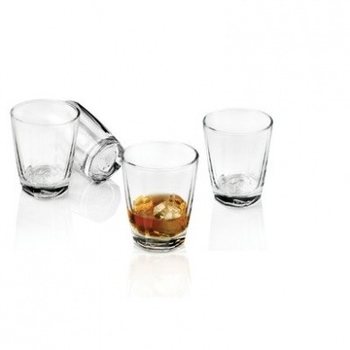 NUANCE - AROSSE Sada 4 Č&iacute;rych Poh&aacute;rov 25 cl