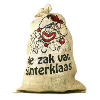 Jutové vrece pre Mikuláša a Santa Clausa