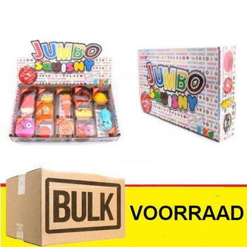 *** VEĽKOOBCHODN&Aacute; PONUKA *** JUMBO SQUISHY v Displayi (288 ks) - HIT!