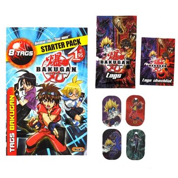 BAKUGAN - Štartovací balíček 8 tagov (100 ks)