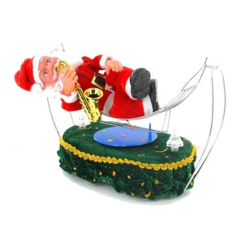 SANTA CLAUS SO SAXOFÓNOM V HOJDACEJ SIETI (2 ks)