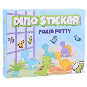 DINO N&Aacute;LEPKY - PENOV&Aacute; SADA FOAM PUTTY - VYTVOR SI VLASTN&Eacute; DINO N&Aacute;LEPKY (24 ks)
