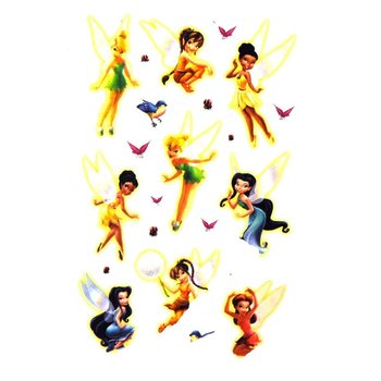 DISNEY ZVONILKA PRETL&Aacute;ČACIE N&Aacute;LEPKY V DISPLAYI (47 ks)
