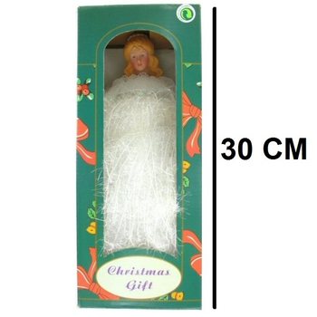 VEĽK&Yacute; VIANOČN&Yacute; ANJEL 30 CM (4 ks)